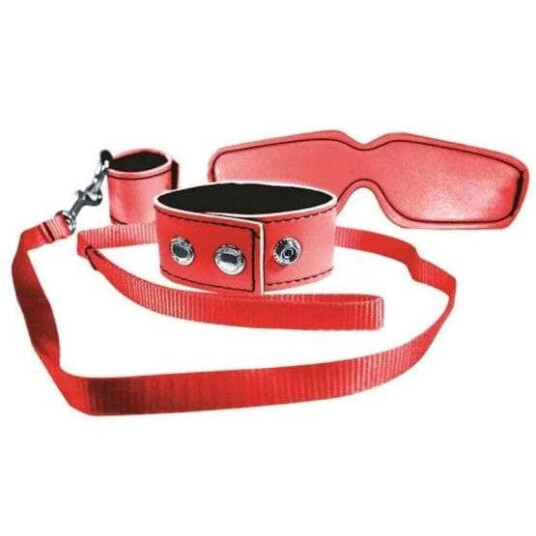 Sex And Mischief: Red Bondage Kit Sex And Mischief: Red Bondage Kit