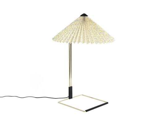 HAY - Matin Bordlampe x Liberty L Polished Brass/Ed
