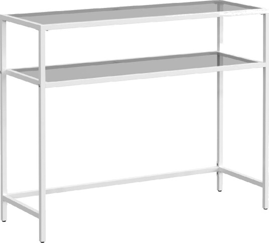 Rovena Kommode 90 cm - Hvit og transparent