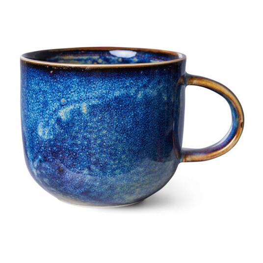 HK Living Home chef kopp med hank 32 cl Rustic blue HK Living Home chef kopp med hank 32 cl Rustic blue