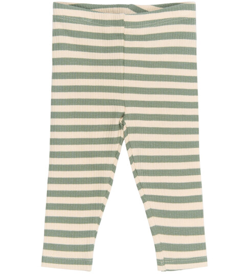 THE NEW Siblings Lily Pad Striped Fro Rib Leggings 80
