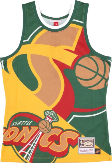 Mitchell & Ness Herre Sport Grønn S,