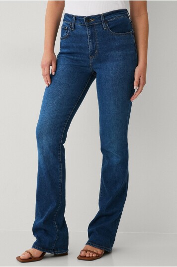 Levi's Jeans 725 High Rise Bootcut Blå Levi's Jeans 725 High Rise Bootcut Blå
