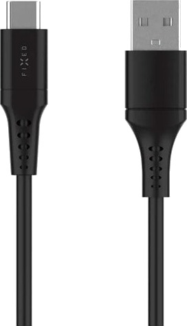 Usb-Kabel Fast Usb-A Til Usb-C 0,3 M Svart Fixdls-Ac03-Bk