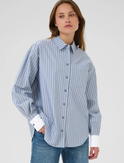 Kaffe Kamilina Shirt - Blue - 34 Kaffe Kamilina Shirt - Blue - 34