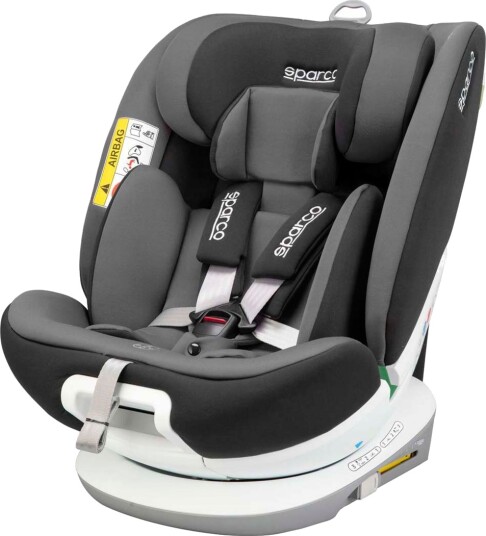 Sparco SK3000I_GR Barnesete Med Isofix 40-150cm 0-1 År Grå