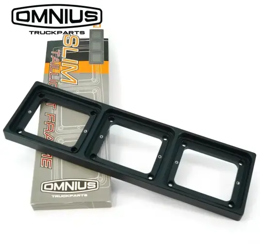 Omnius slim baklys ramme til 3x LED baklys