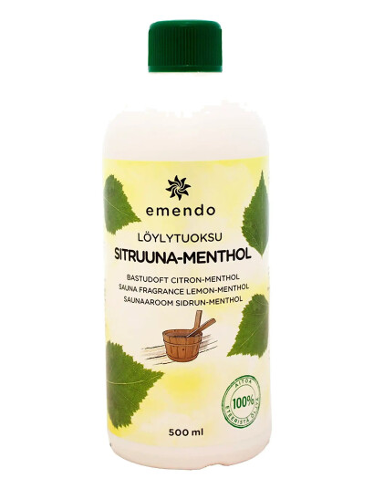 Emendo Sauna Fragrance Lemon Menthol   Nude   500 ml