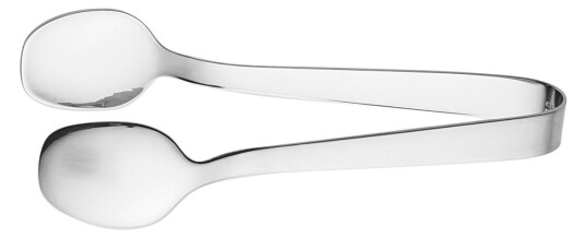 Picard + Wielpütz Sukkerklype Girona matt; 10.8 cm L; Sølvfarge