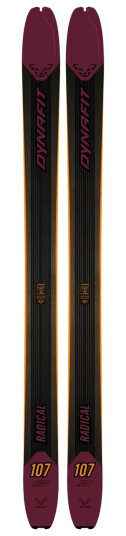 Dynafit Radical 107 Ski Burgundy 173cm