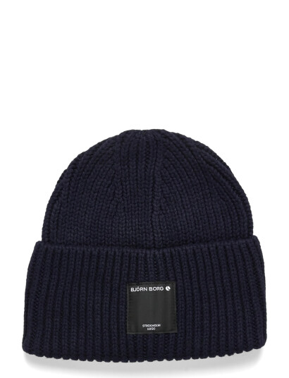 Björn Borg Centre Knit Beanie - Black - ONE SIZE Björn Borg Centre Knit Beanie - Black - ONE SIZE