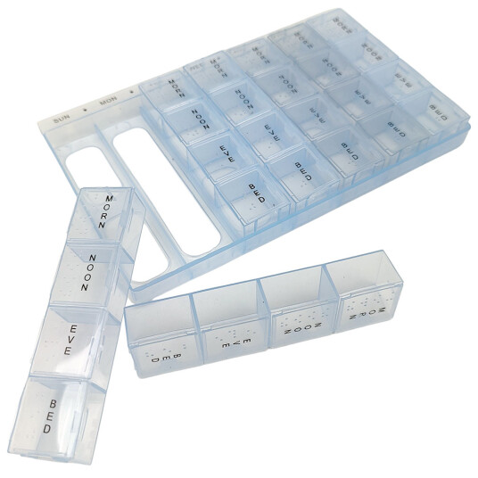 Pilleboks 7 dagers Masterplast Pilleboks 28 Rom