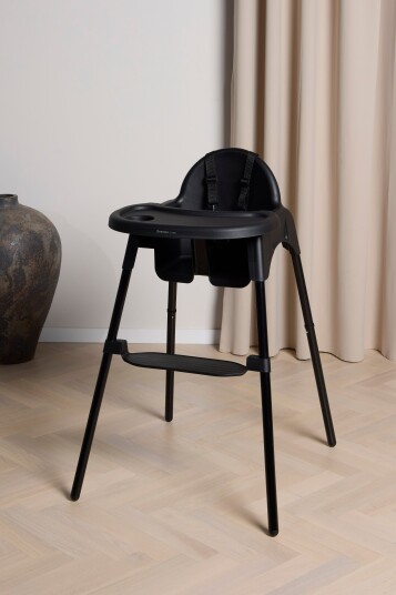 Beemoo CARE Eat Matstol, Pepper Black