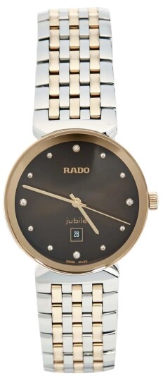 Rado Dameklokke R48913763 Florence Brun/Stål Ø30 mm Rado Dameklokke R48913763 Florence Brun/Stål Ø30 mm