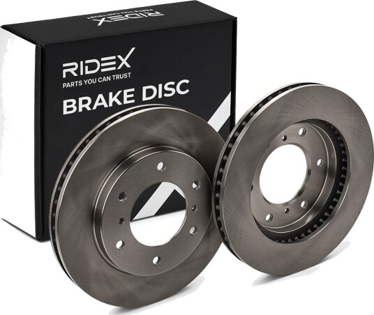 RIDEX 82B0826 Bremseskive