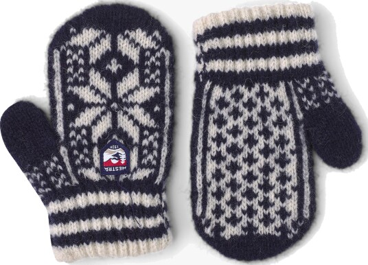 Hestra Kid's Nordic Votter Navy/Offwhite 3