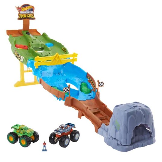 Hot Wheels Monster Truck Wreckin Raceway How Wheels Monster Trucks Lekesett Hgv12