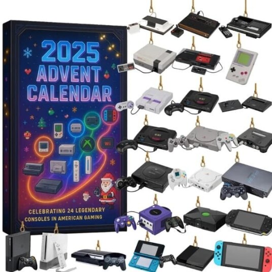 2025 Adventskalender American Legend 24 Spillkonsoll Blind Box Adventskalender for Gutter Barn
