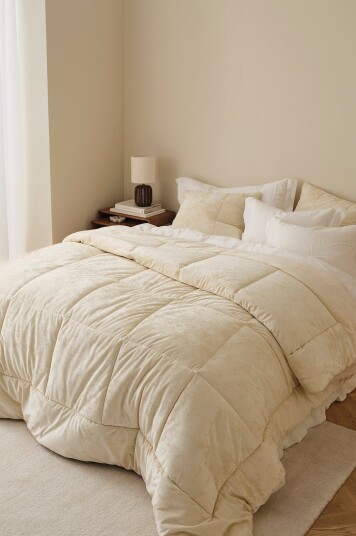 Ellos Home   Sengeteppe Eminella   Beige