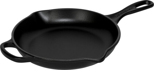 Le Creuset Signature Stekepanne i støpejern, sort - 23 cm