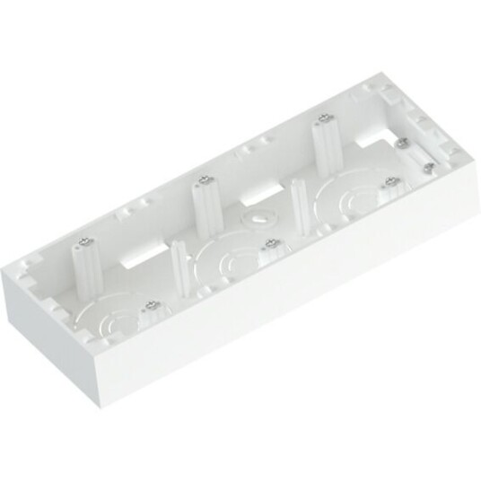 Namron Edge Kappe Trippel Hvit 35mm