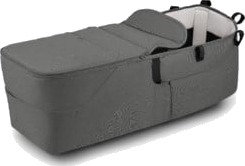 Bugaboo Donkey 6 Liggedel Tekstil Til Tvillingvogn Moongrey