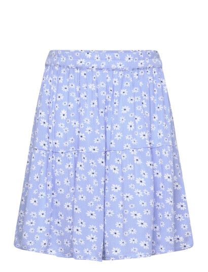 Creamie Skirt Flower Crepe Blue 86 Creamie Skirt Flower Crepe Blue 86