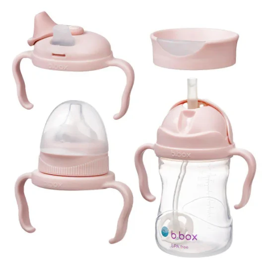 B.box startpakke drikkeflaske blush