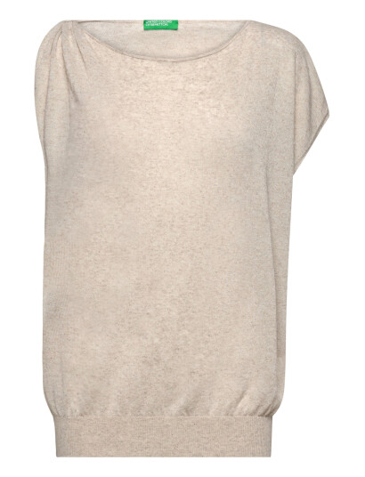 United Colors of Benetton Boat-Neck Sweater. - White - S