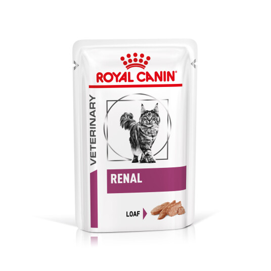 Royal Canin Veterinærfôr for Katt Renal Mousse 12 x 85 g