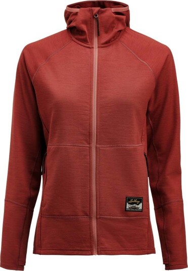 Lundhags Women"s Tived Merino Hoodie Rosewood S