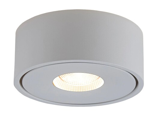 NorDesign Halo 105 utenpåliggende downlight 8,9W Dimbar - Hvit