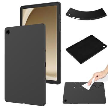 Samsung Galaxy Tab A9+/A11+ flytende silikon-deksel Svart