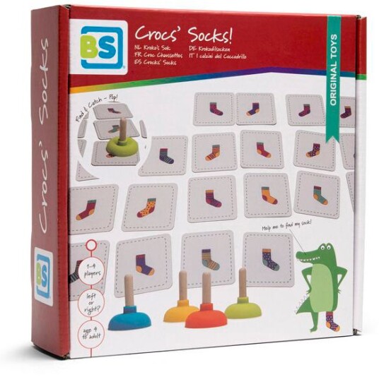 BS Toys Crocs' Socks Kortspill