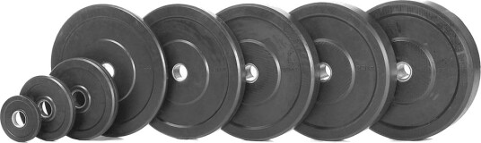 Nordic Fighter Bumper Svart 50 mm, Vektplater Bumper Vekt 5 kg