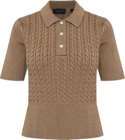Lacoste Dame Topper Brun S,