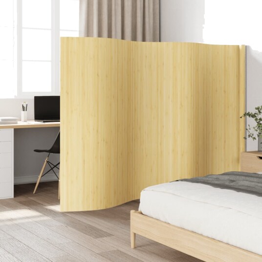Romdeler lys naturell 165x400 cm bambus 8721012370197 Romdeler lys naturell 165x400 cm bambus 8721012370197