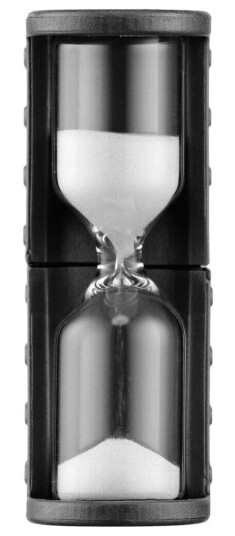 Bodum Bistor kaffetimer 4 minutter Svart-hvit Bodum Bistor kaffetimer 4 minutter Svart-hvit