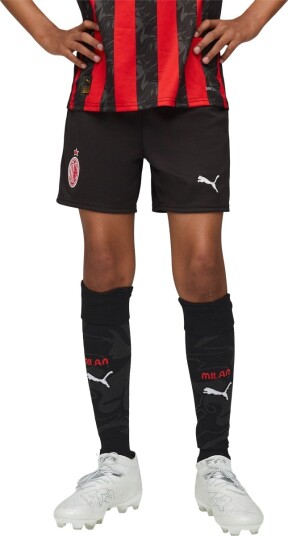 AC Milan 25/26 Hjemmeshorts Barn Svart 176