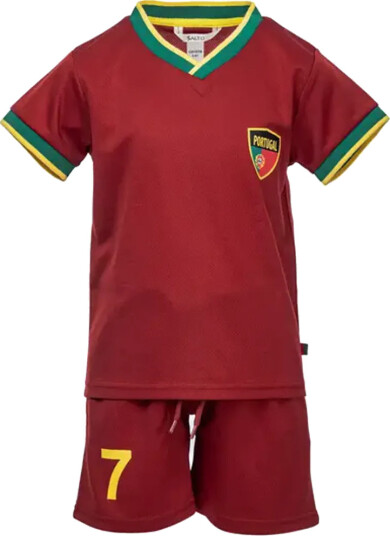 Salto Fotball Shorts Sett Rød Portugal (98/104)