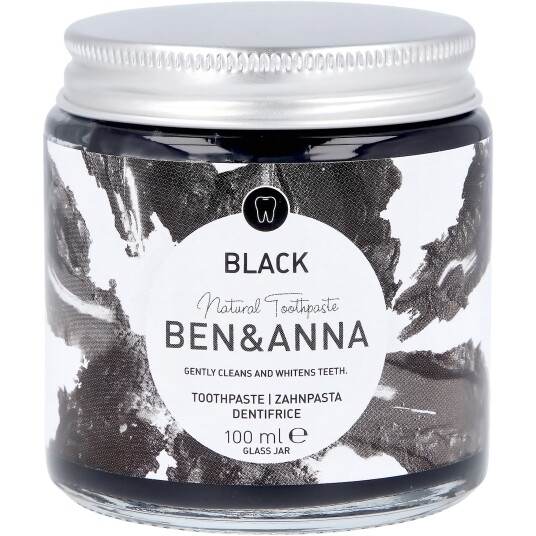 Ben & Anna Black Toothpaste Whitening Charcoal 100 ml Ben & Anna Black Toothpaste Whitening Charcoal 100 ml