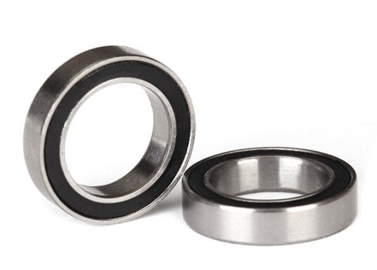 Traxxas TRX-5120A Ball bearings Black Rubber (12x18x4mm)