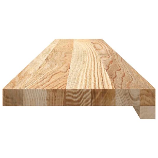 2 Stk Ubehandlet 110x20x2cm Heltre Eik 2 Stk Ubehandlet 110x20x2cm Heltre Eik