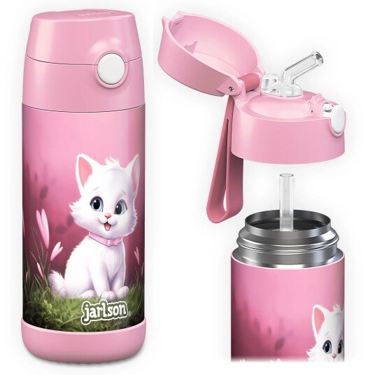 Jarlson Drikkeflaske Katt 350ml CHARLI