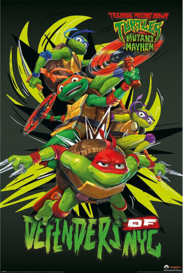 Teenage Mutant Ninja Turtles: Mutant Mayhem Defenders Of Nyc Plakat