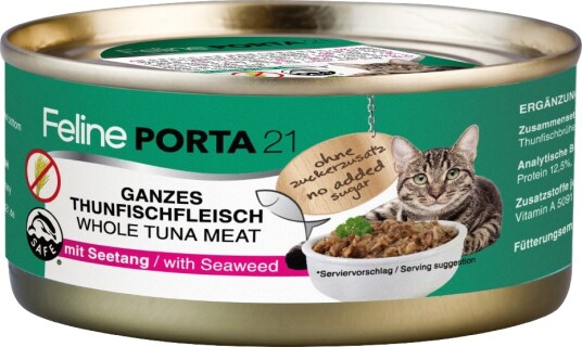 Feline Porta 21 Tunfisk Med Sjøtang 24 X 156 G