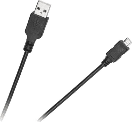 Cabletech Usb-Kabel Usb-A Til Microusb 1 M Svart 9332