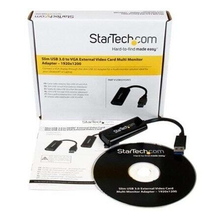 StarTech.com Slim USB 3.0 to VGA Externa