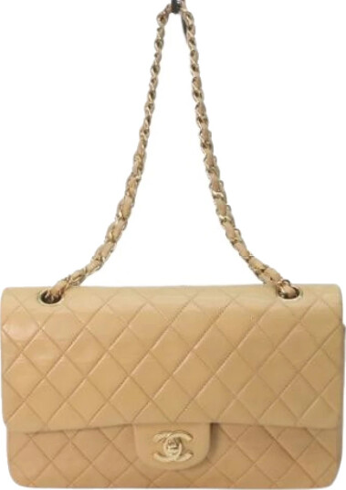 Chanel Vintage Dame Beige
