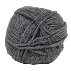 Hjertegarn 90 Extrafine Merino Garn 435 Mørk Grå Hjertegarn 90 Extrafine Merino Garn 435 Mørk Grå